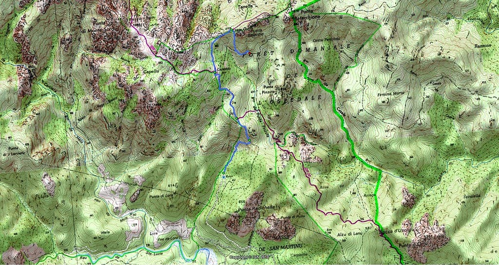 Lire une carte topographique